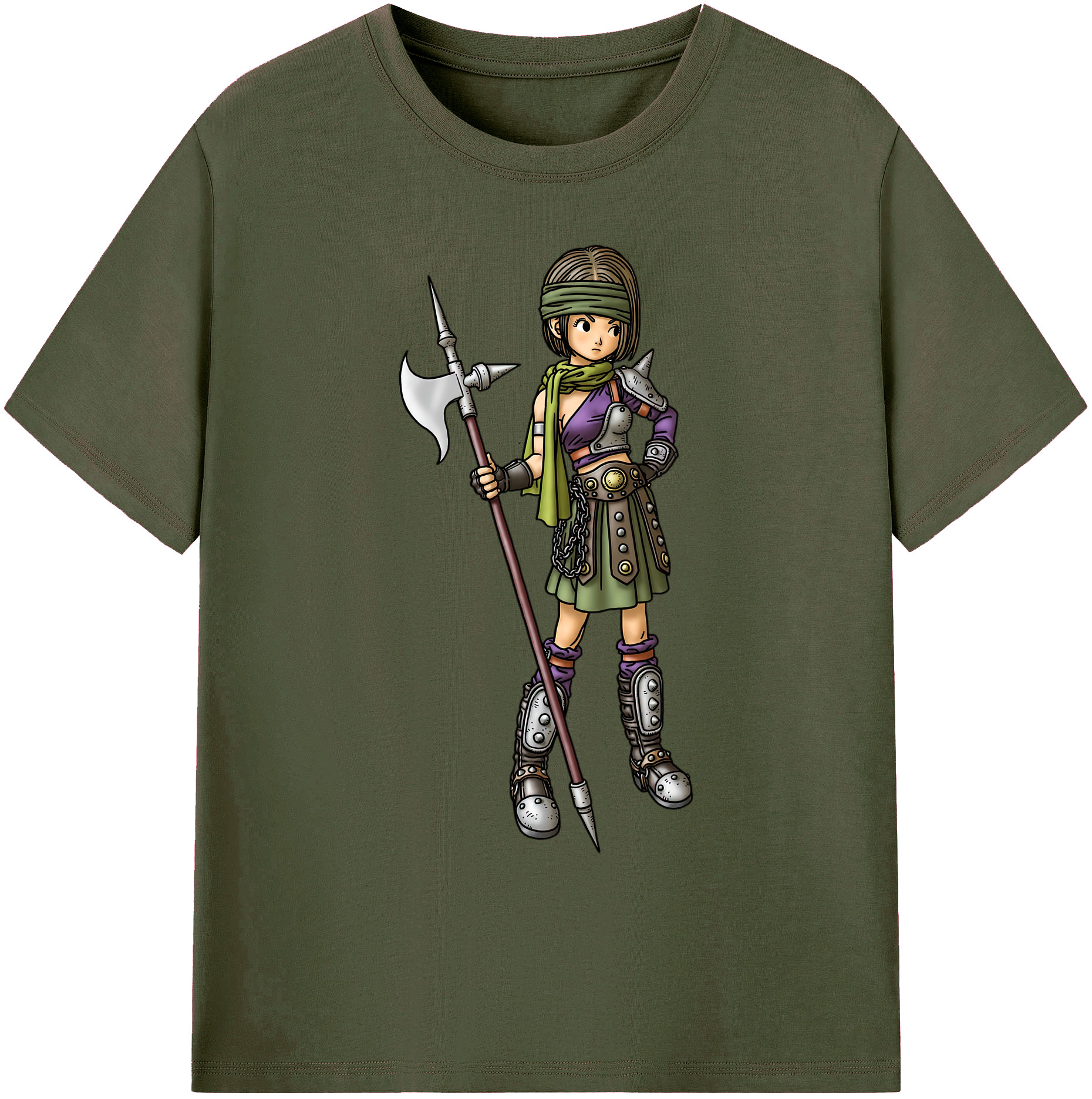（画像用） ドラゴンクエスト Doragon Kuesuto Dragon Quest 綿100％ メンズ半袖Tシャツ｜肌触りやわらか＆通気性